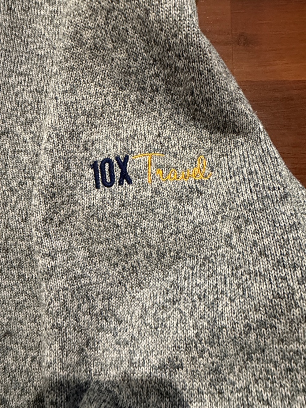 Patagonia Heather Gray Full-Zip Fleece Jacket - Picture 4 of 4